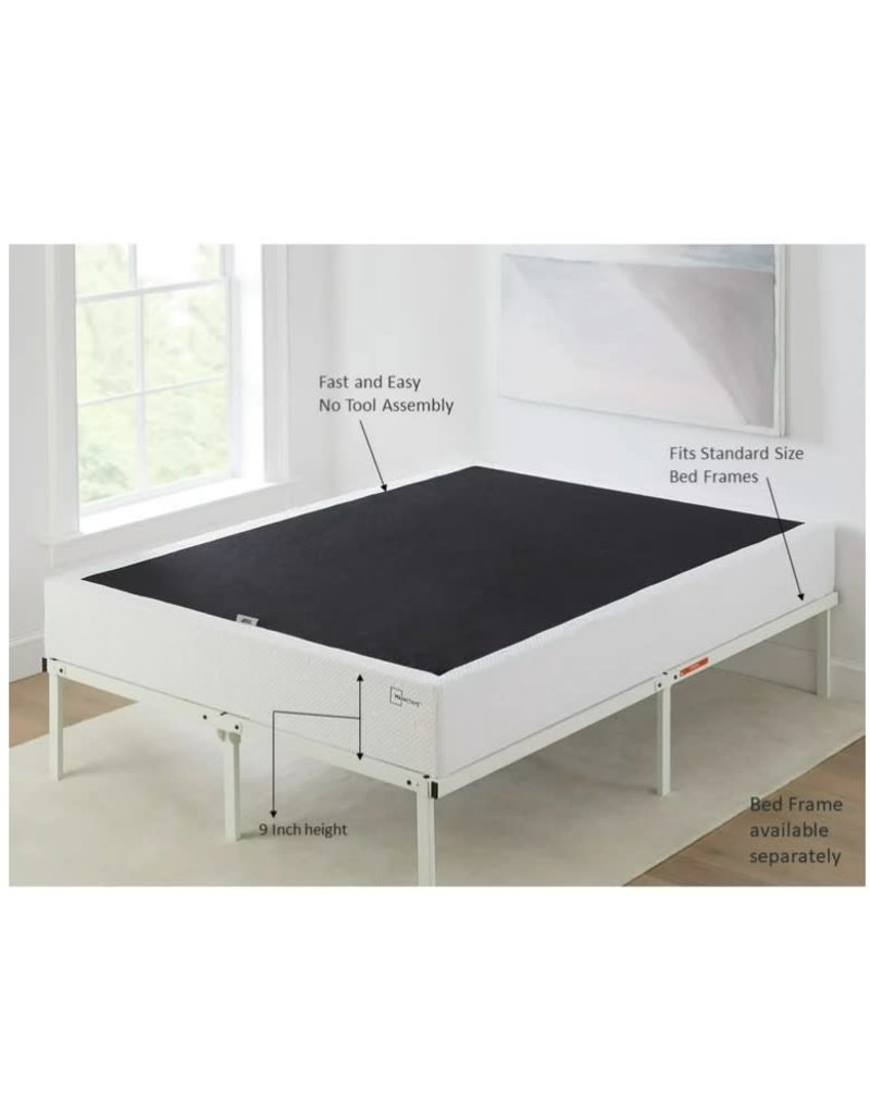 Mainstays 9 Easy Assembly Smart Box Spring, King