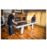Atomic Avenger 8 Hockey Table with LED Scoring and 120V Blowers for Exhilarating Play