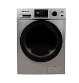 Magic Chef 2.7 Cu. Ft. Electric All-in-One Washer and Ventless Dryer Combo in Silver
