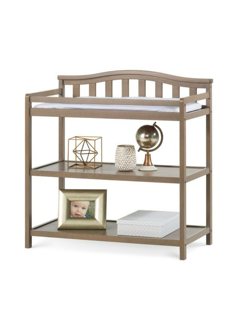 Forever Eclectic Arch Top Changing Table, Dusty Heather