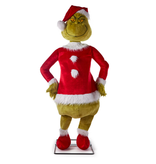 4 Foot Tall Animated Christmas Dr Seuss Mr. Grinch as Santa