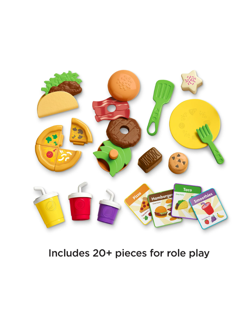 Fisher-Price Laugh & Learn Servin Up Fun Food Truck, Interactive Toddler Toy