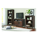 Better Homes & Gardens Parker TV Stand, for TVs up to 55, Estate Toffee Finish