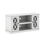 Twin Star Luxe Stanton Ridge TV Stand for TVs up to 55, White