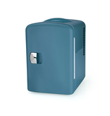 Personal Chiller 6 Can Mini Fridge Beverage and Skincare Refrigerator, Teal