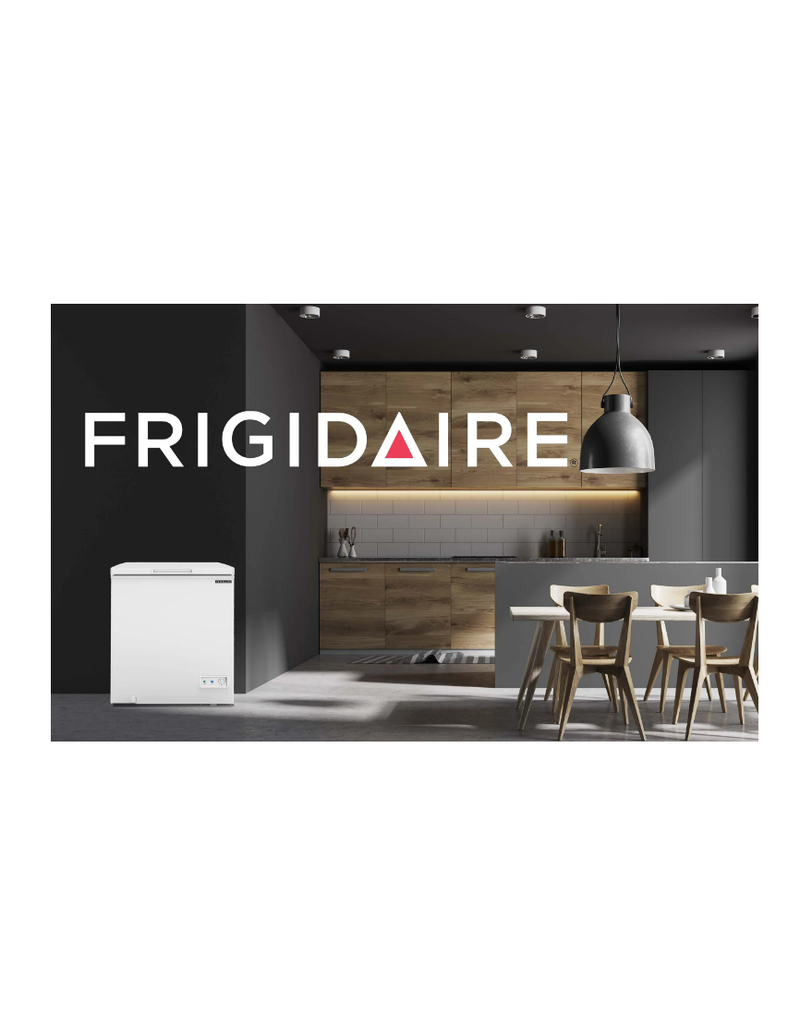 Frigidaire 5.0 Cu. ft. Chest Freezer, Garage Ready, White