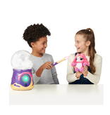 Magic Mixies Magical Misting Crystal Ball with Interactive 8 inch Pink Plush Toy and 80+ Sounds and