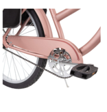 Huffy 26 Marietta Womens Comfort Cruiser Bike, Rose Gold