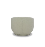 Better Homes & Gardens Cozy Upholstered Swivel Chair, Cream