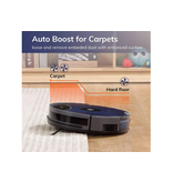 ILIFE A80 Max-W Robot Vacuum Cleaner, 2000Pa, Wi-Fi, 2-in-1 Roller Brush, Route Planning, Hard Floor