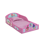 Trolls World Tour Plastic Sleep and Play Toddler Bed by Delta Children