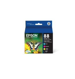 Epson T088 DURABrite Ultra Genuine Ink Moderate Capacity Black & Color Cartridge Combo Pack