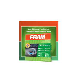 FRAM Fresh Breeze CF11809 Cabin Air Filter for Select GM Truck Vehicles with Arm and Hammer Baking Soda