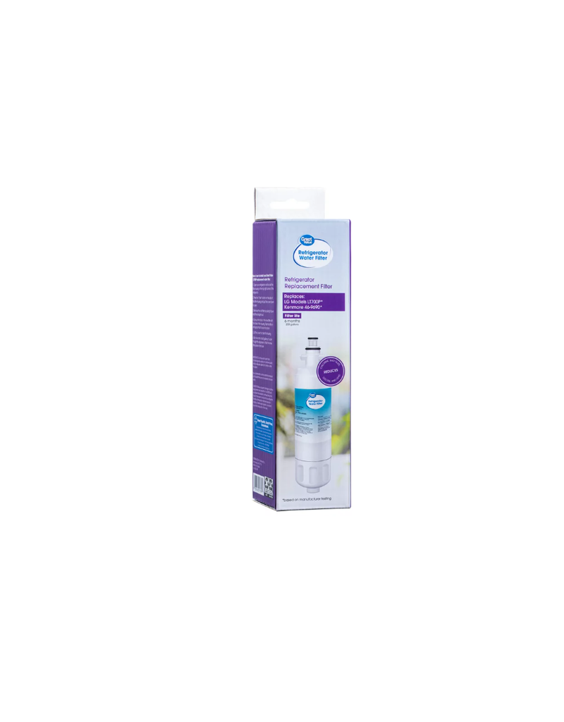 Great Value Replacement Refrigerator Water Filter, LG LT700P and Kenmore 46-9690, 1 Pack