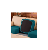Subrtex Cushion Covers Separate Seat Stretch Textured Grid (3PCS, Teal)