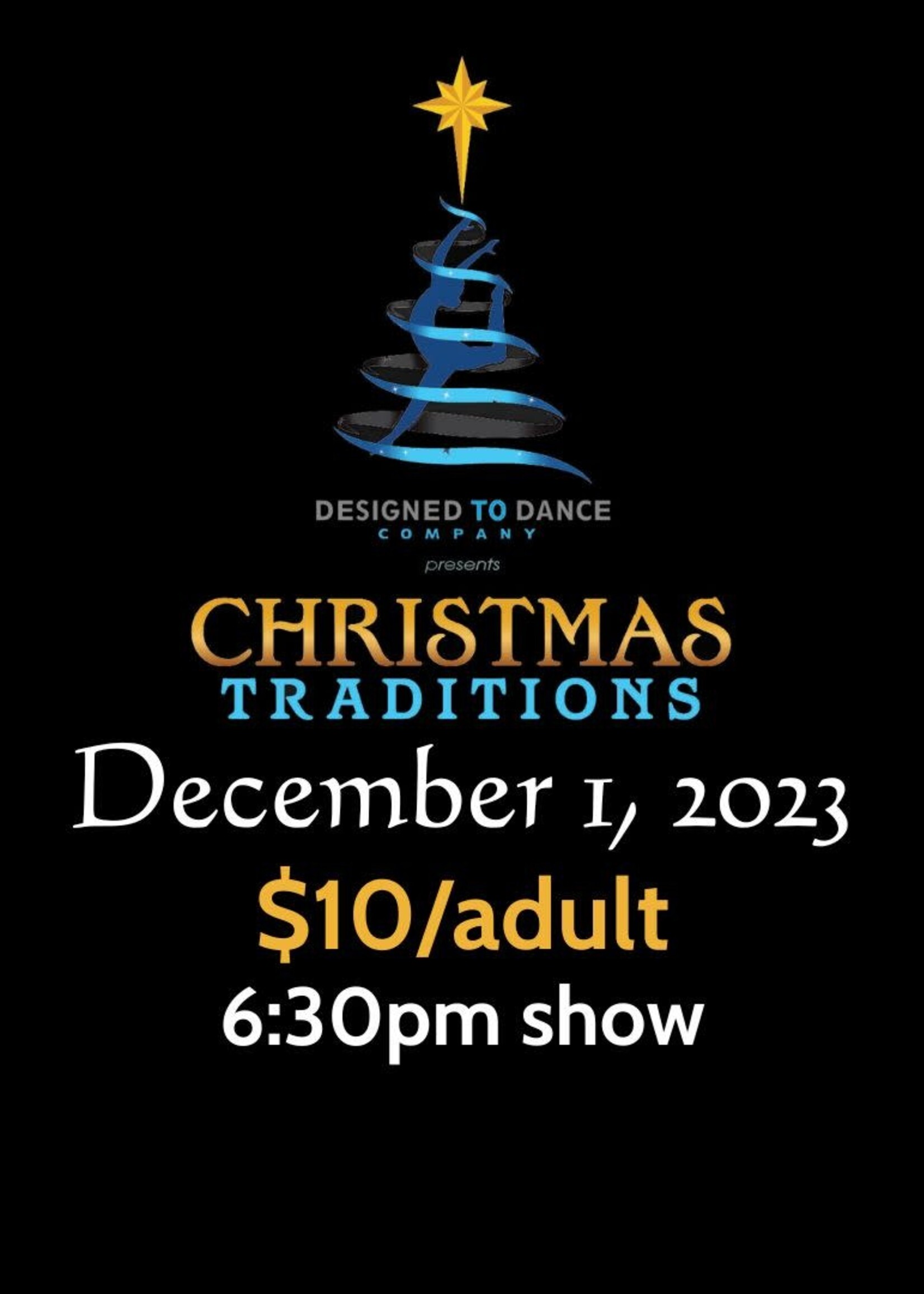 Christmas Traditions Ticket, Adult 6:30pm