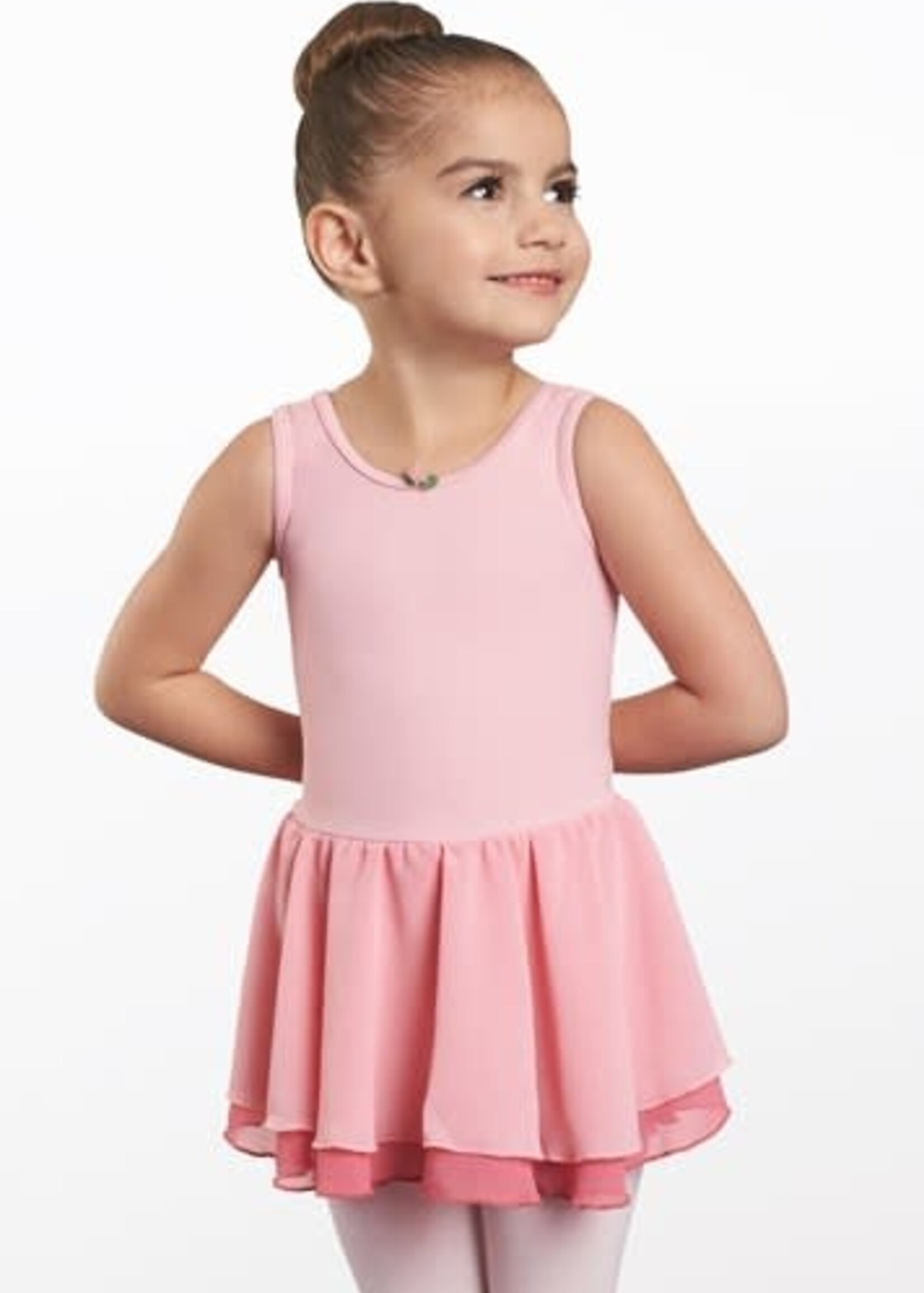 Balera Kids Tank Skirt Tiered Dress