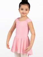 Weissmans Kids Shirred High-Low Dress