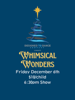 Whimsical Wonders Ticket, Child 6:30pm