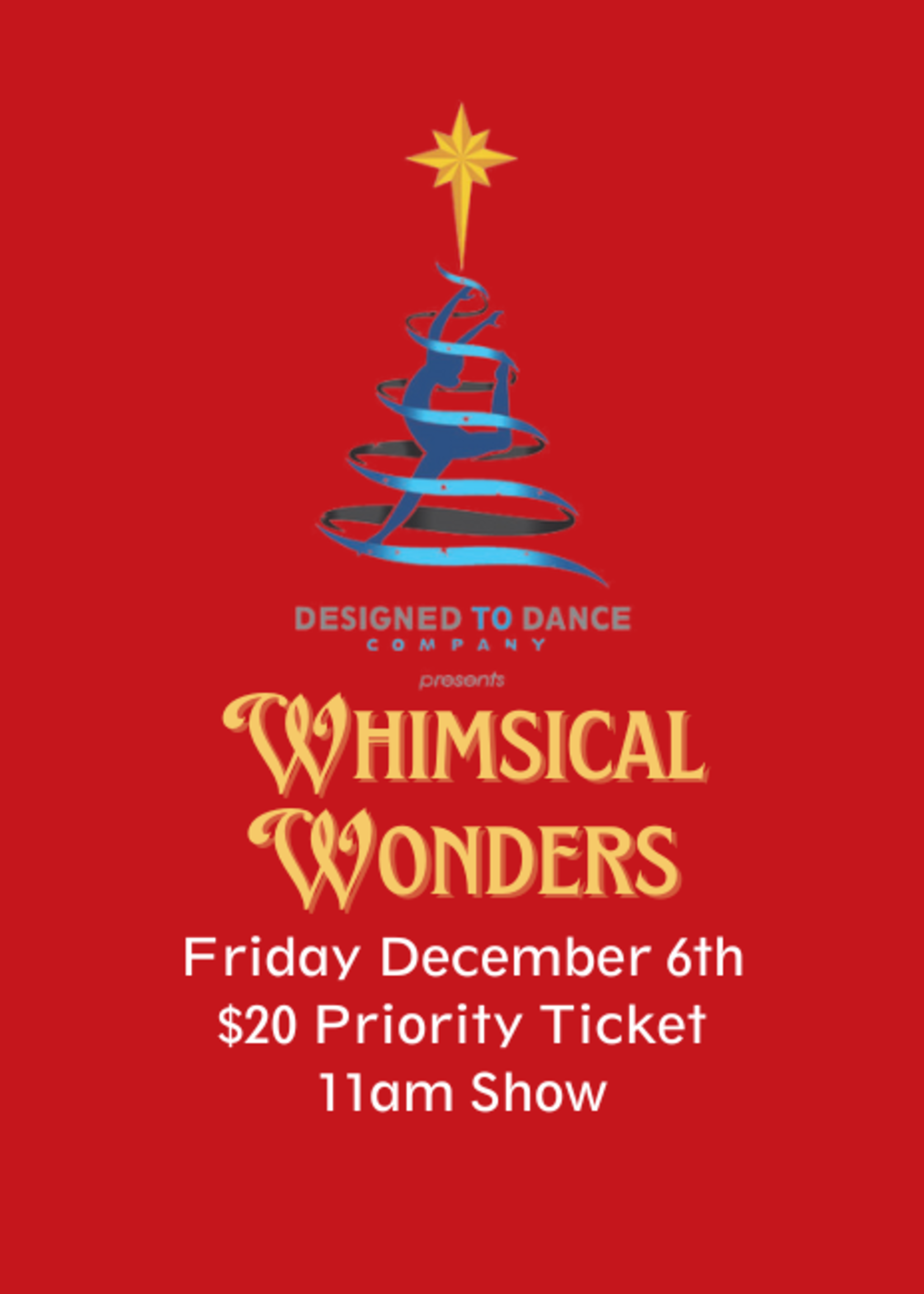 Whimsical Wonders Ticket, Priority 11am