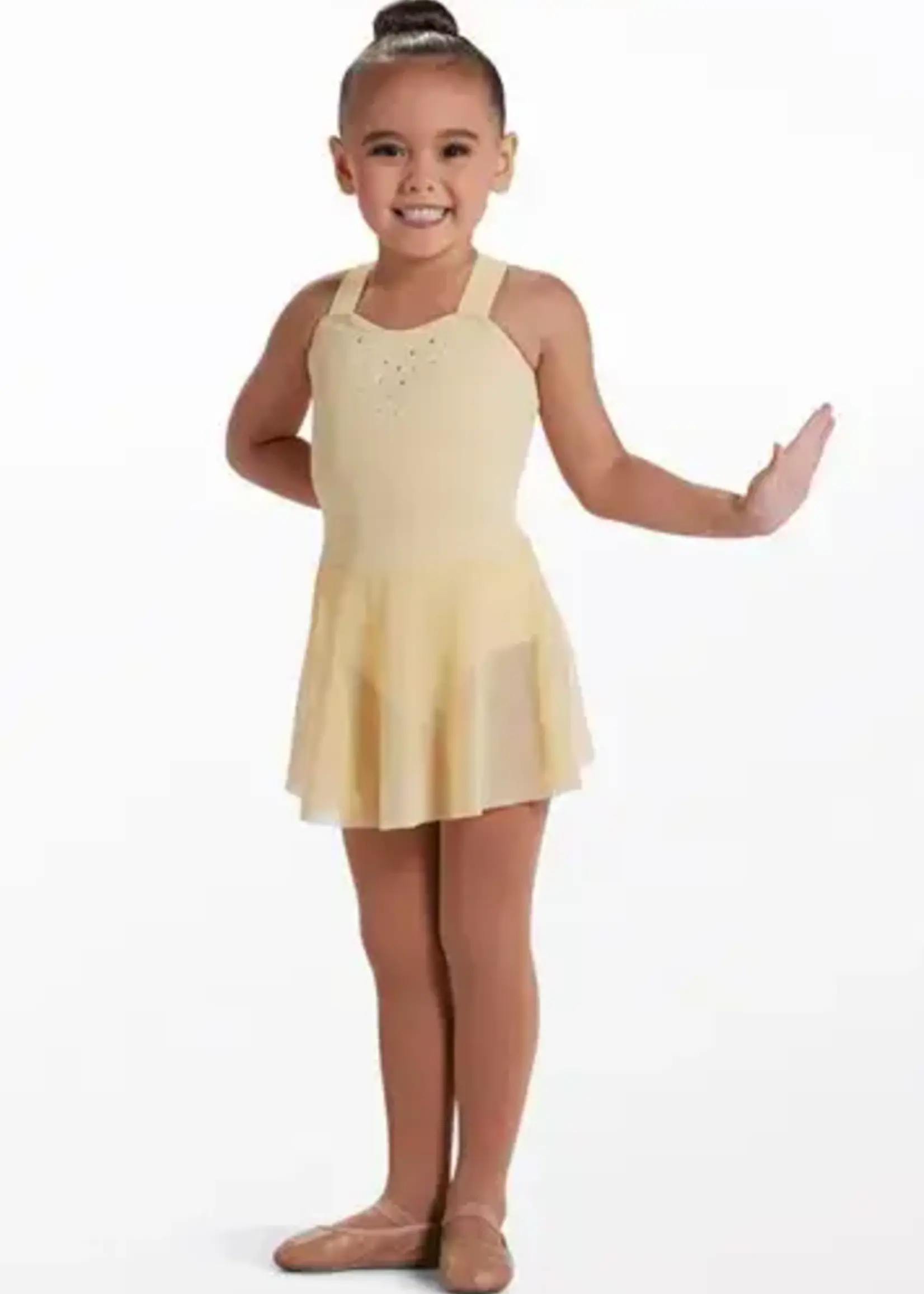 Weissmans Kids Foil Dot Sweetheart Dress