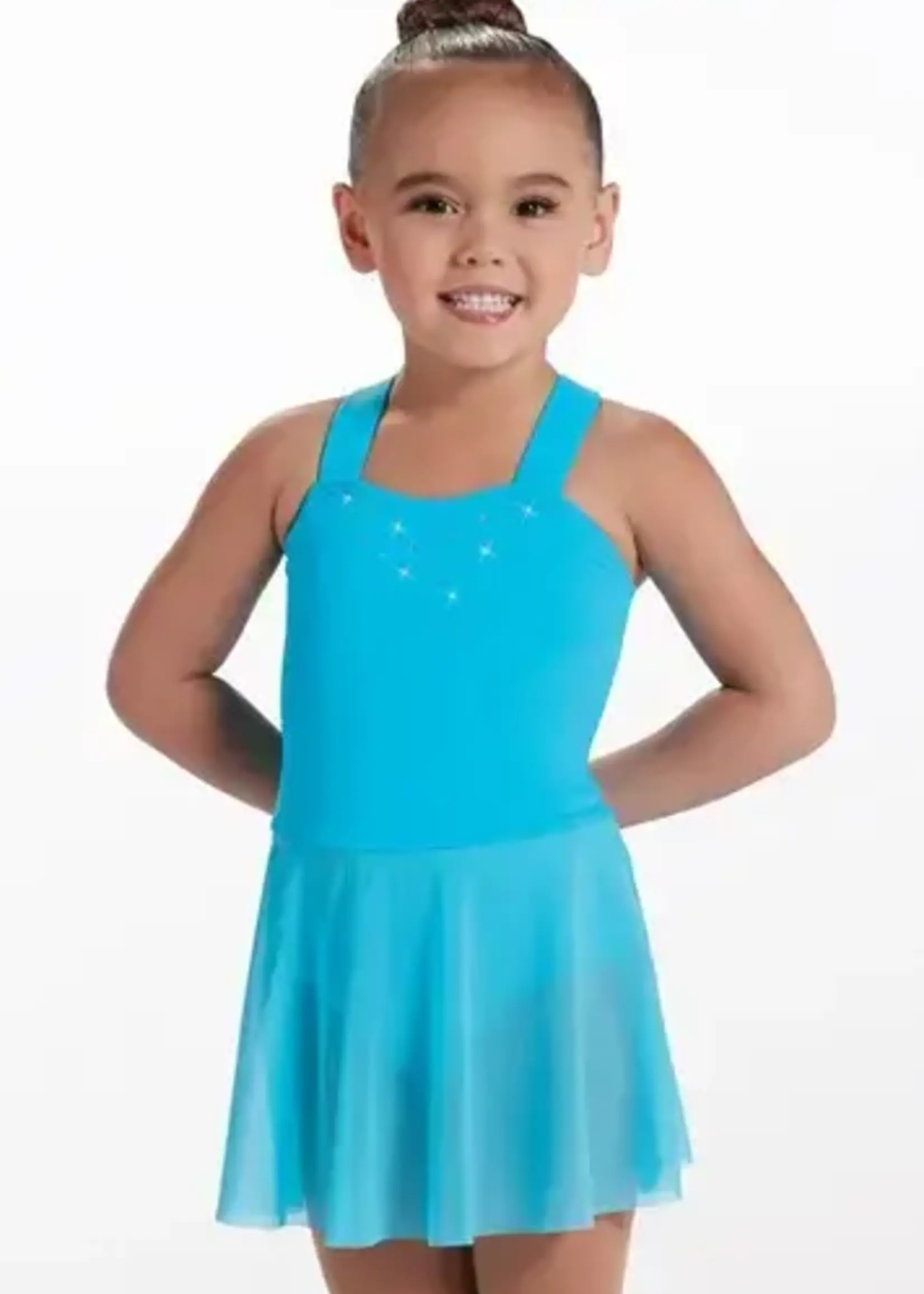 Weissmans Kids Foil Dot Sweetheart Dress