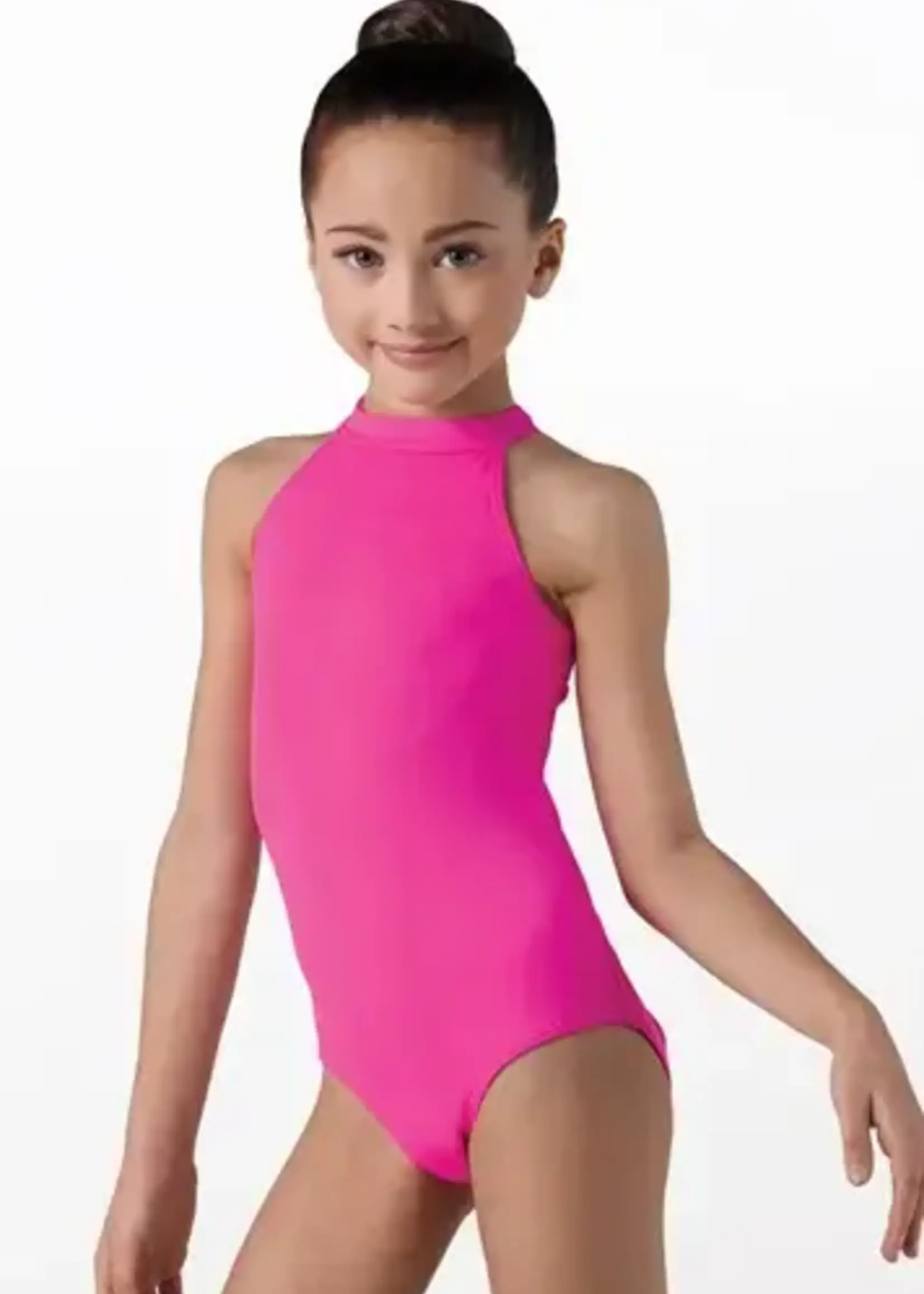 Weissmans High Neck Clover Back Leotard