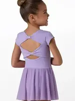 Weissmans Kids Cap Sleeve Bow Back Dress