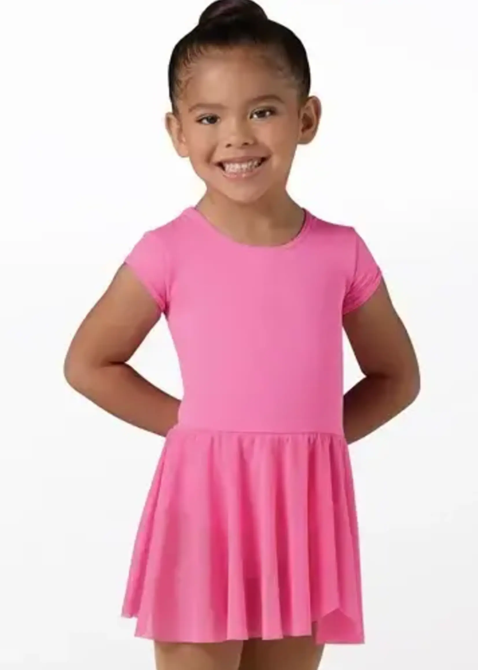 Weissmans Kids Cap Sleeve Bow Back Dress