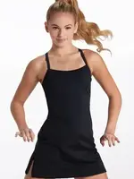 Weissmans Cross-Back Biketard Dress, Youth