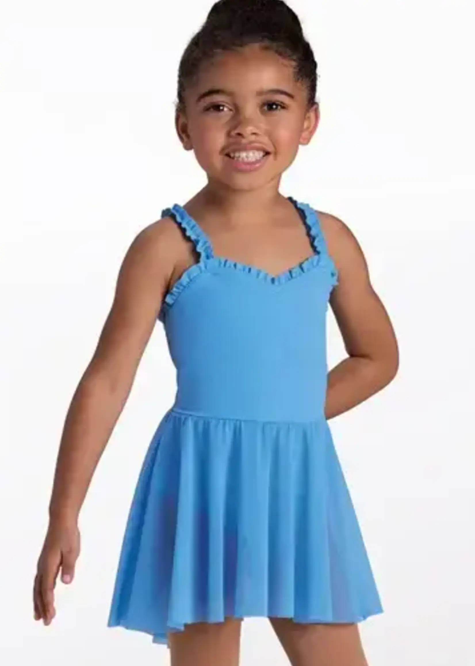 Weissmans Kids Ruffled Trim Dress