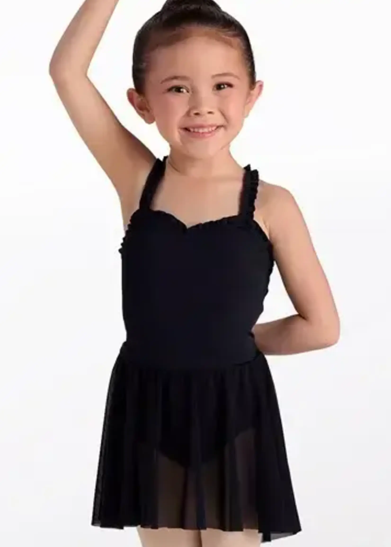 Weissmans Kids Ruffled Trim Dress