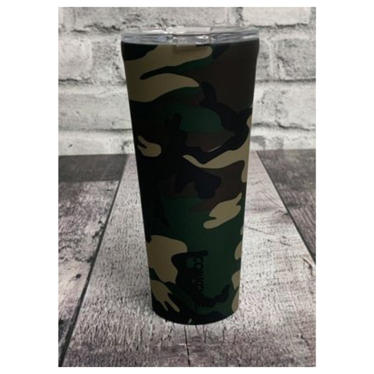 Woodland Camo Triple Insulated Stainless Steel Travel Mug Corkcicle 24 oz Tumbler Classic Collection Woodland Camo Triple Insulated Stainless Steel Travel Mug Corkcicle 24 oz Tumbler Classic Collection