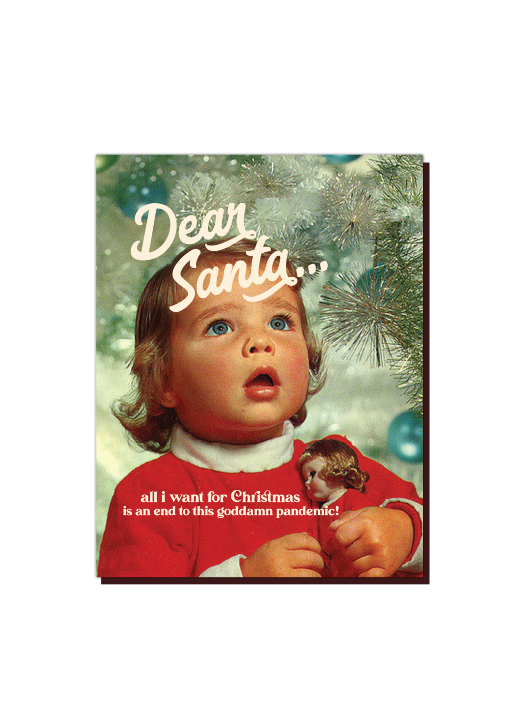 Offensive Delightful HOLIDAY OFFENSIVE* GREETING CARD- ASORTED