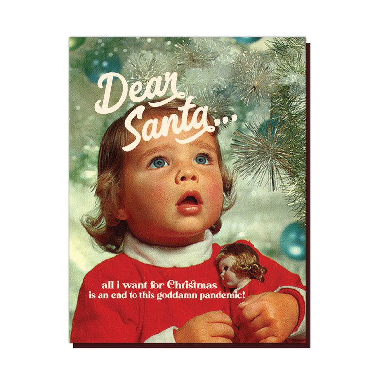 Offensive Delightful HOLIDAY OFFENSIVE* GREETING CARD- ASORTED
