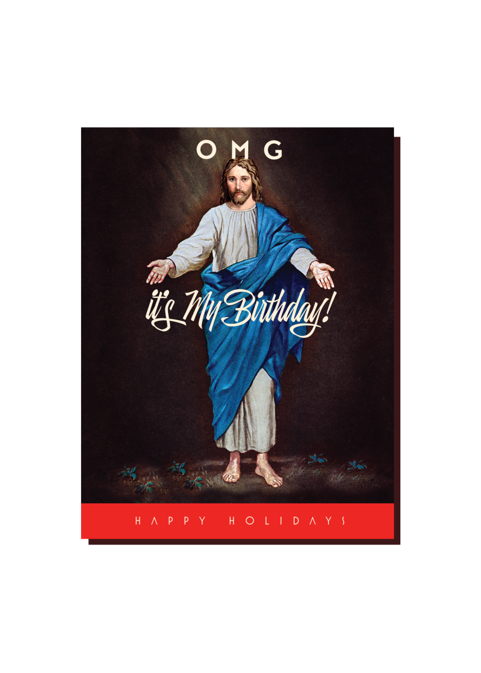 Offensive Delightful HOLIDAY OFFENSIVE* GREETING CARD- ASORTED