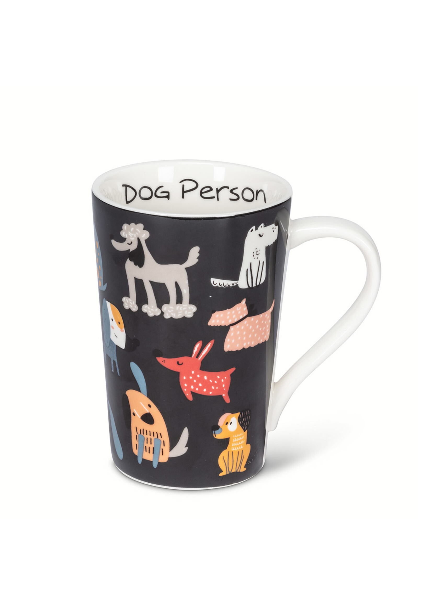 ABBOTT ABB TALL MUG DOG PERSON