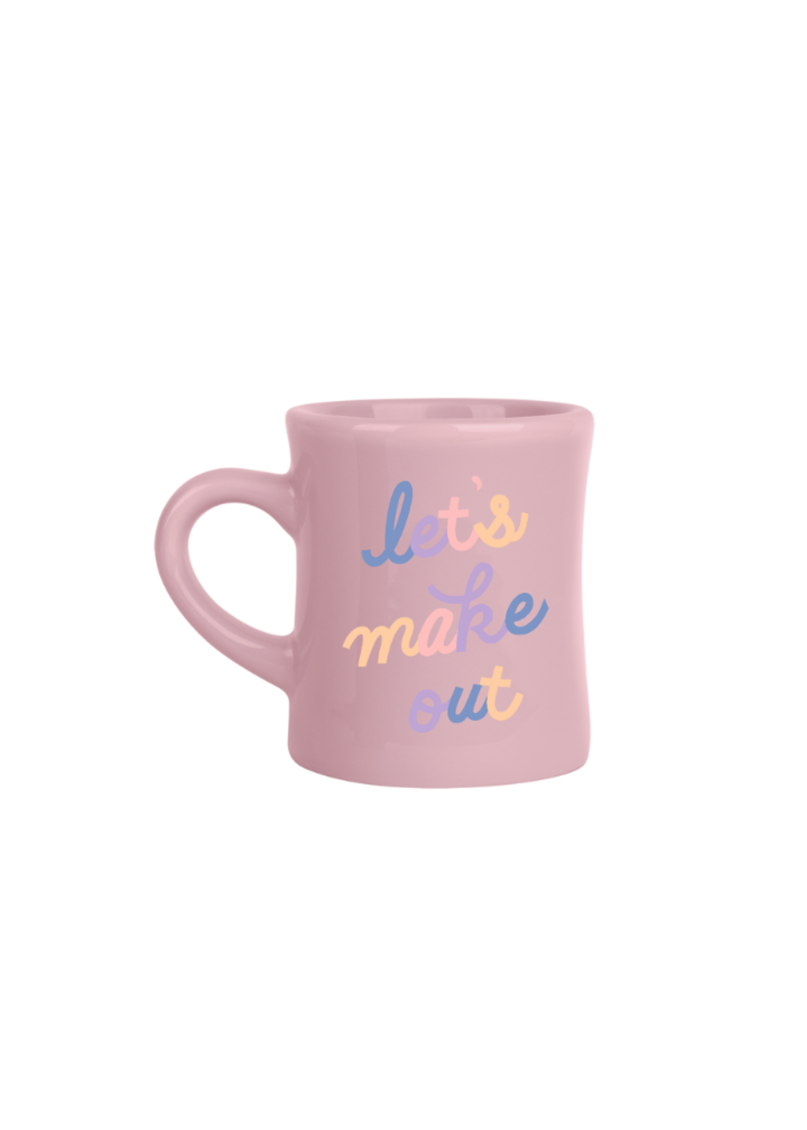 TALKING OUT OF TURN TALK MUGS MAKE OUT DINER