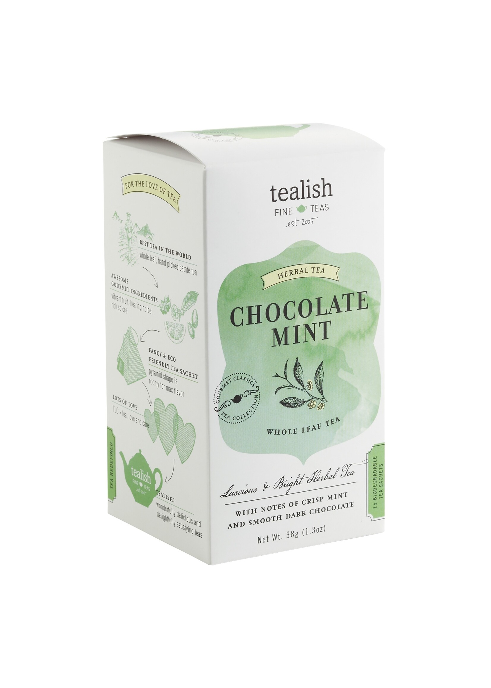 TEALISH TEALISH BOX CHOCOLATE MINT