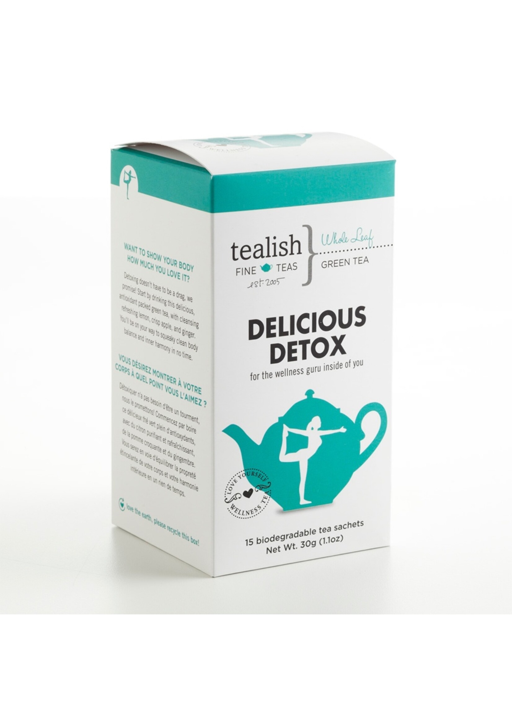 TEALISH TEALISH BOX DELICIOUS DETOX GREEN