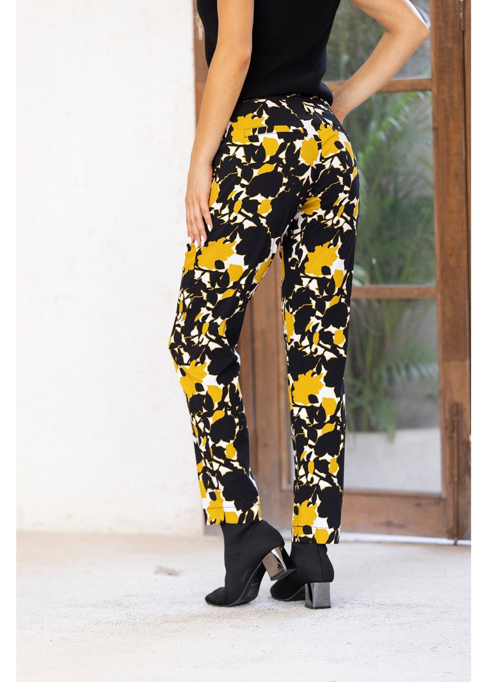 Orange fashion top village leggings