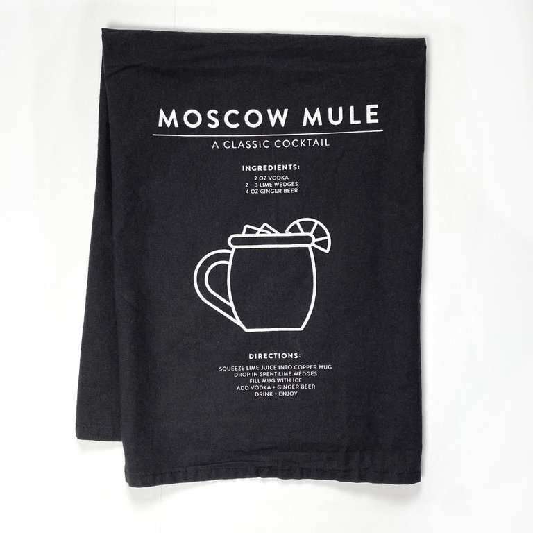 RUBIAROJO RUB BAR TOWEL BEGIN MOSCOW MULE