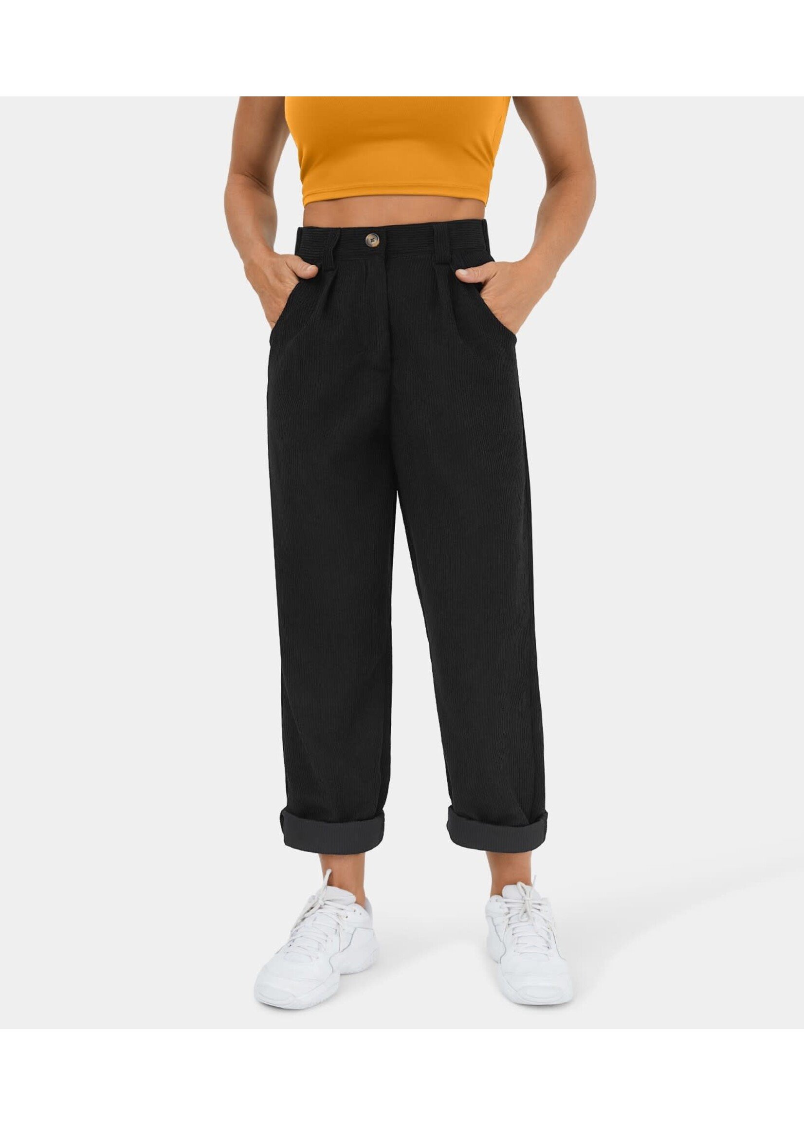 Halara Stretchy cord trousers?