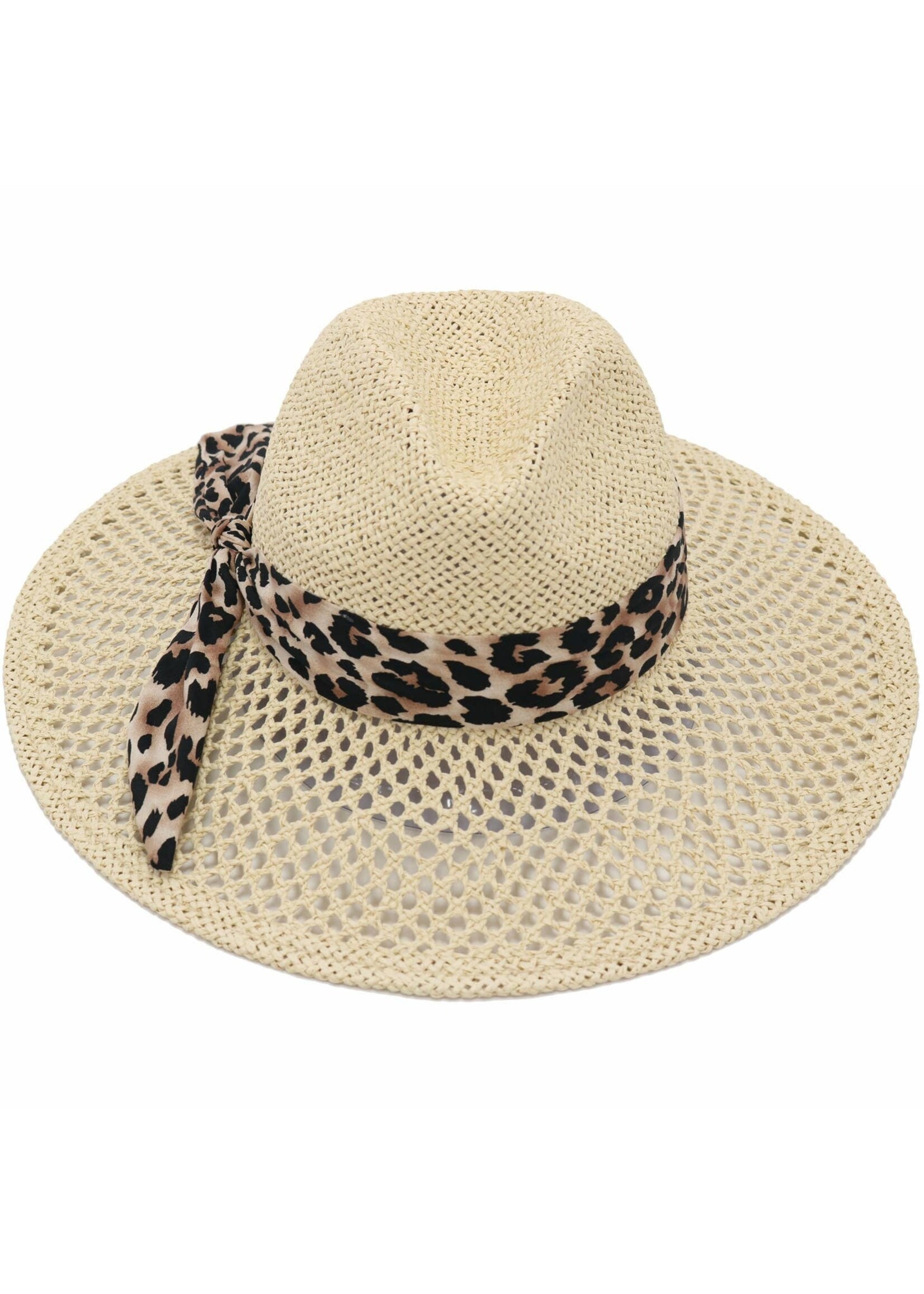 CCB ST907 PAN HAT LEOPARD BAND