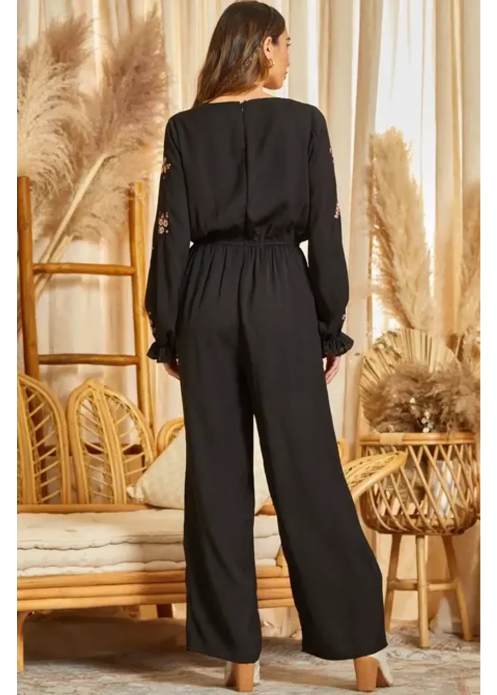 ANDREE BY UNIT AND R10081 WRAP JUMPSUIT
