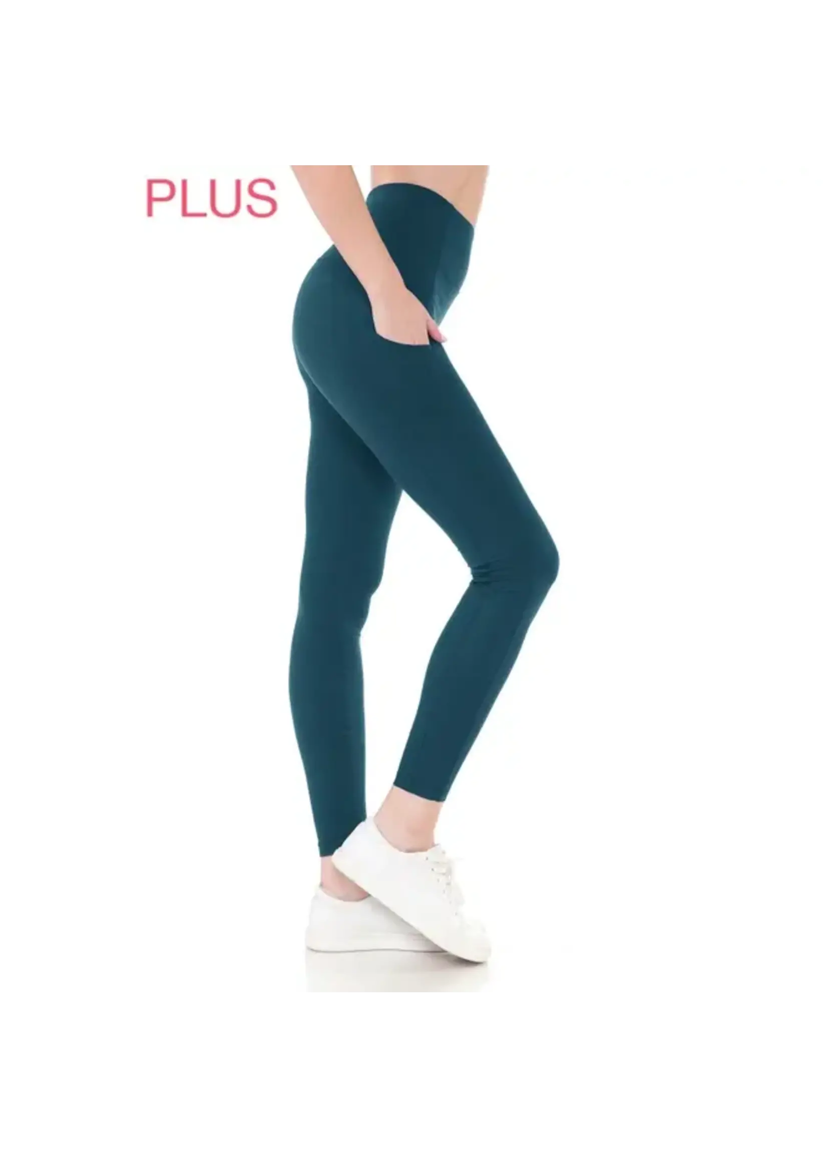 LEGGINGS DEPOT LEG+ YL77AL28X-128 LEGGINGS PREM HW POCKET