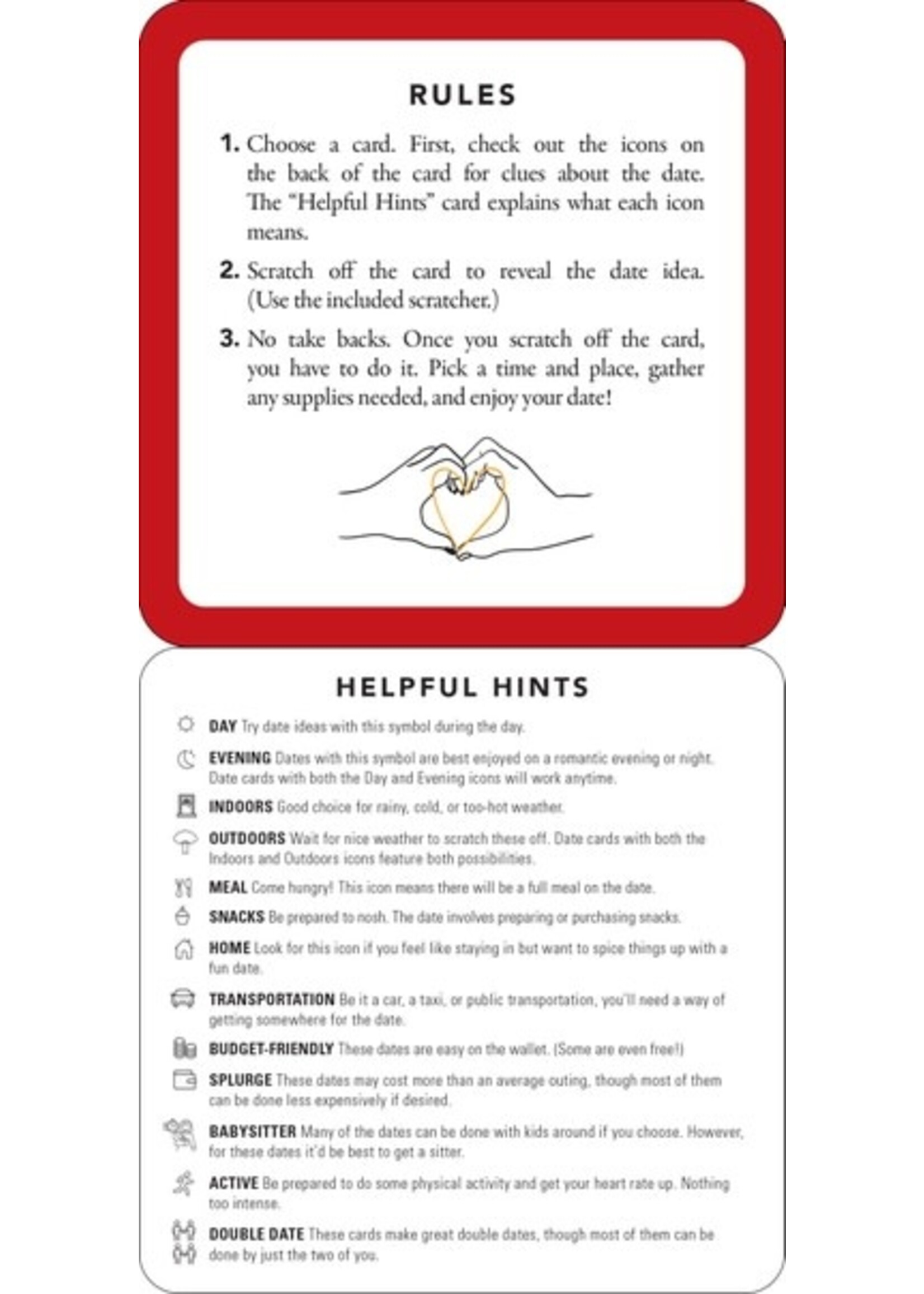 PPP COUPLES' DATE NIGHT SCRATCH CARDS