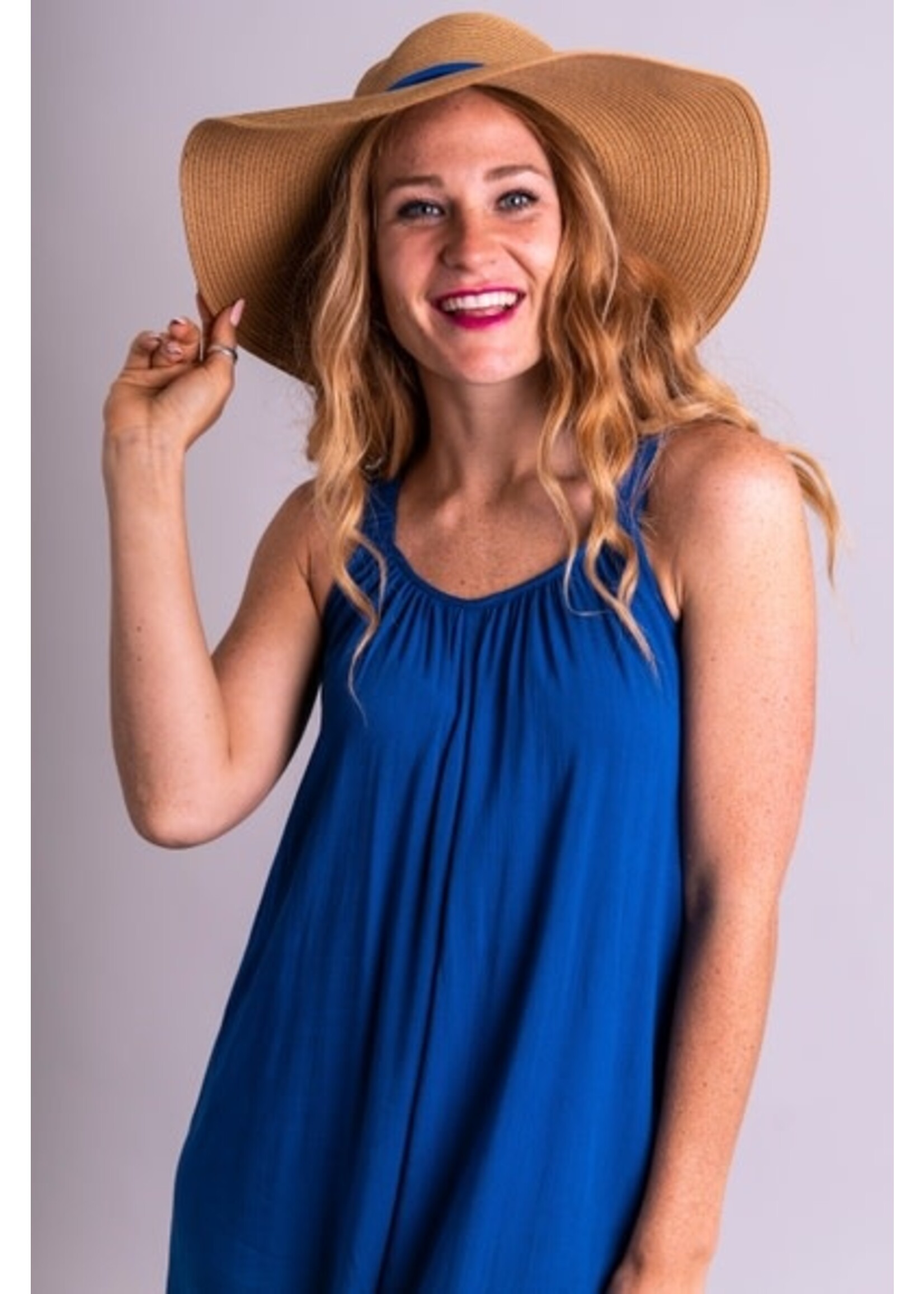 BLUE SKY BSK SUN HAT LARGE BRIM