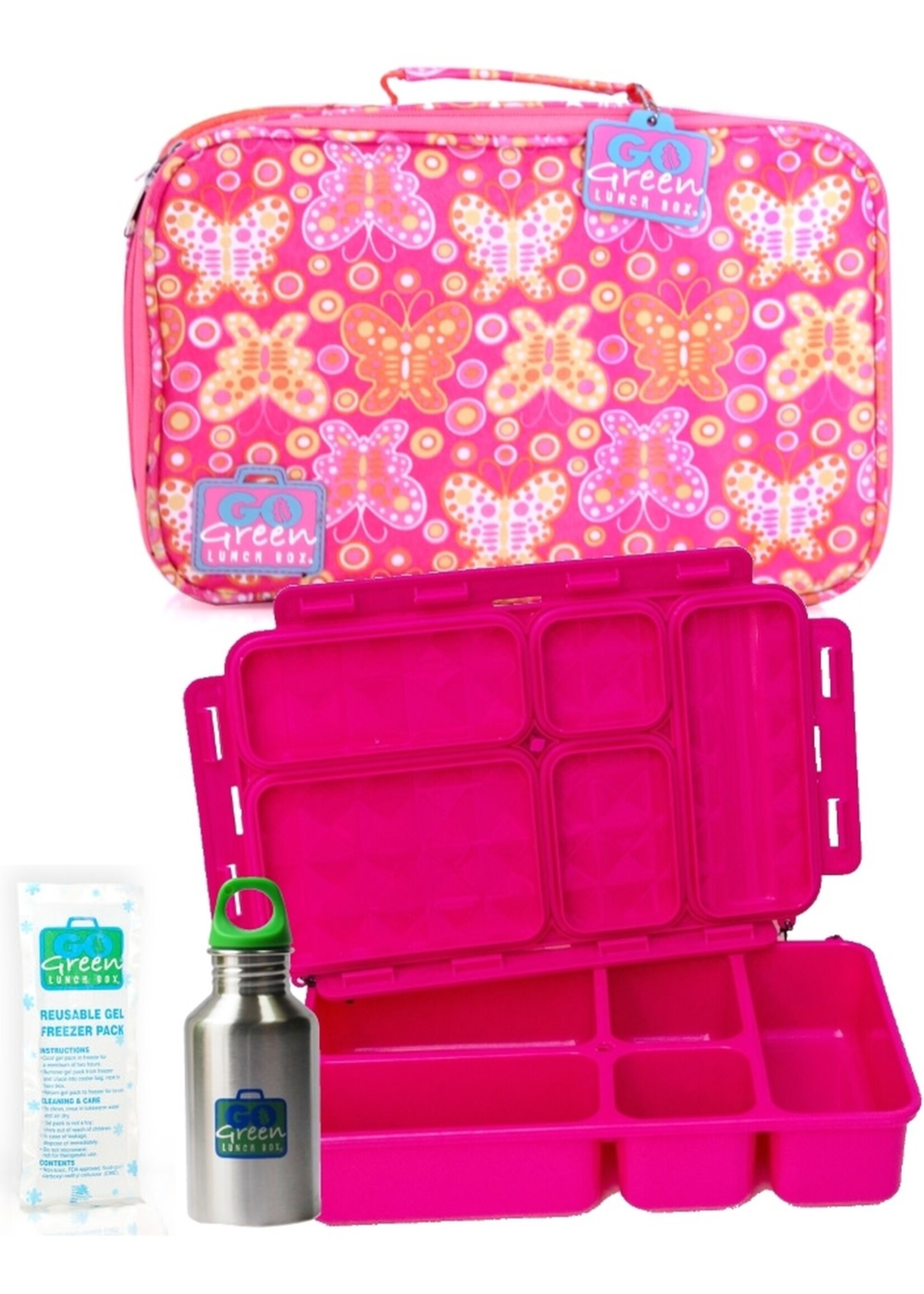 GOG GO GREEN LUNCHBOX SET