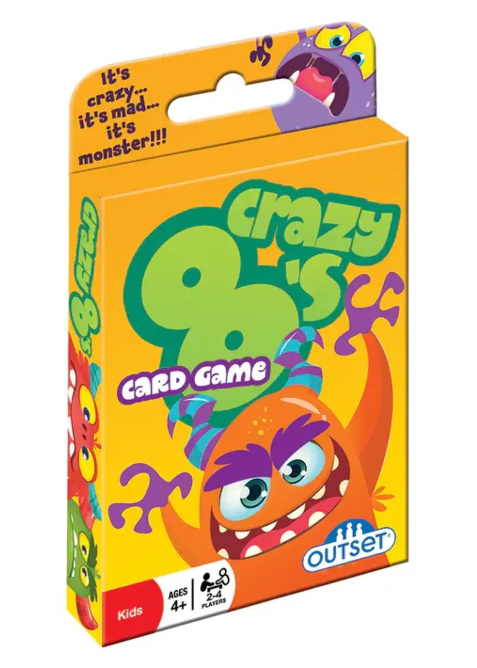 OUT CRAZY 8'S CARD GAME